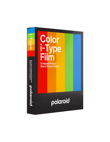 Imprimantă foto Polaroid Color Film pentru i-Type,Black Frame Edition, 8 buc