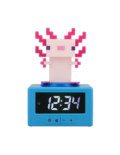 Цифровой будильник Paladone Axolotl Icon, Разноцветный