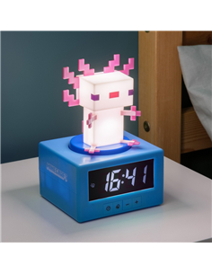 Цифровой будильник Paladone Axolotl Icon, Разноцветный 2