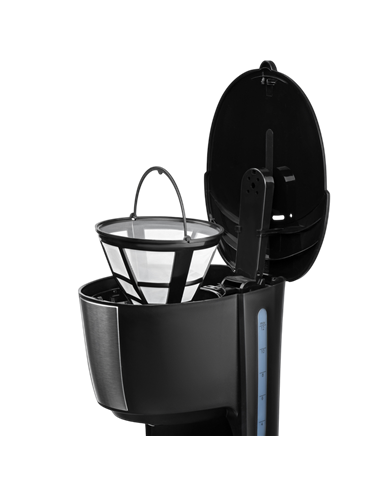 Капельная кофеварка Ardesto FCM-D2100, 900Вт, Черный