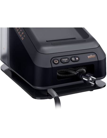 Fier de călcat cu generator de abur Braun IS 7286BK SS, 2700W, 