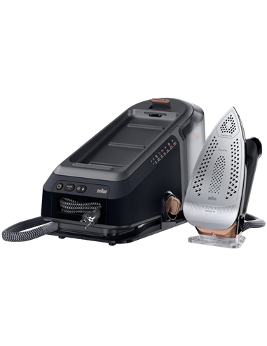 Утюг с парогенератором Braun IS 7286BK SS, 2700Вт, 