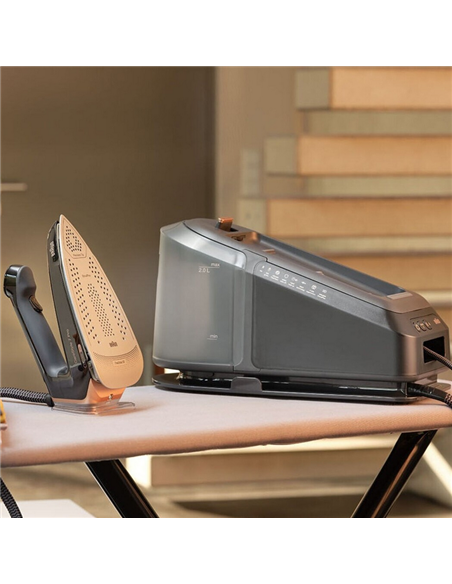 Утюг с парогенератором Braun IS 7286BK SS, 2700Вт, 