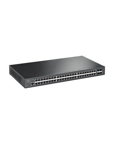 Switch de rețea TP-LINK TL-SG3452, 48x 10/100/1000 Mbps, 4x SFP