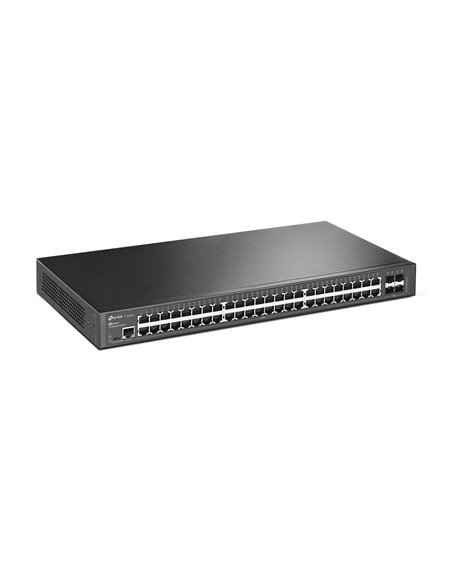 Сетевой коммутатор TP-LINK TL-SG3452, 48x 10/100/1000 Мбит/с, 4x SFP