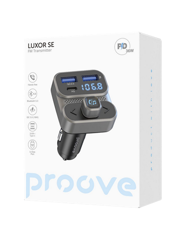 FM-модулятор Proove Luxor SE, Серый