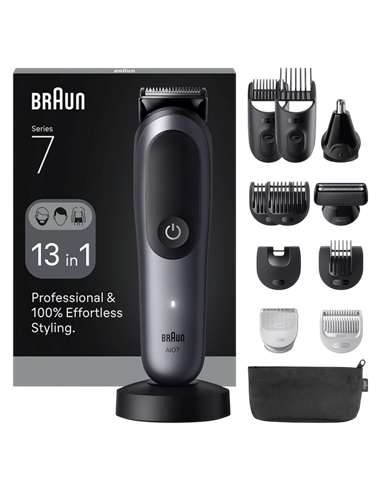Мужской Триммер Braun AIO7560, Серый