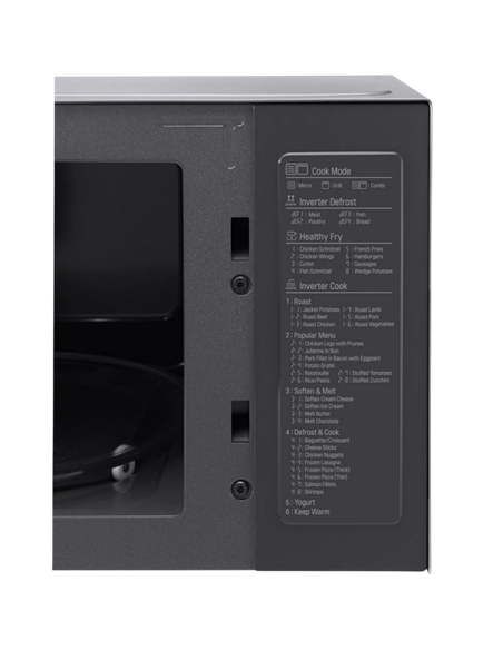 Cuptor cu microunde LG MH6565CPS, Gri