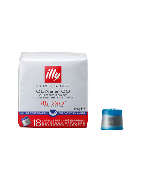 Cafea Illy Iperespresso Classico Lungo, 18  buc