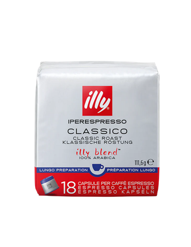 Cafea Illy Iperespresso Classico Lungo, 18  buc