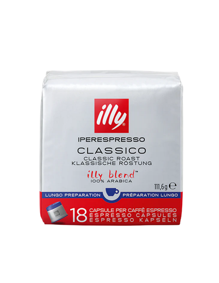 Cafea Illy Iperespresso Classico Lungo, 18  buc