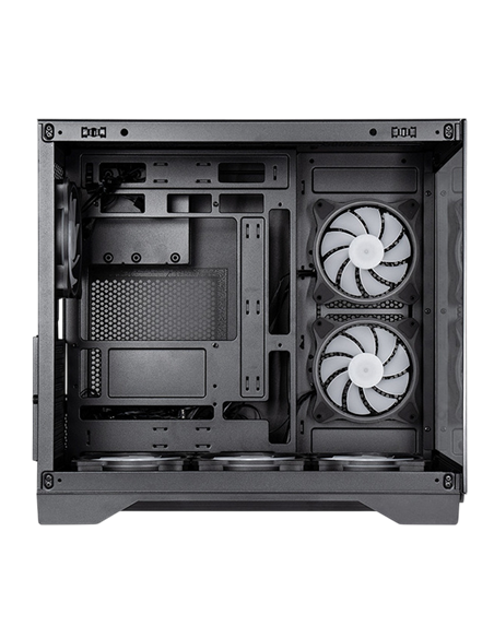 Carcasă PC Chieftec Visio, Midi-Tower, Fără PSU, Negru