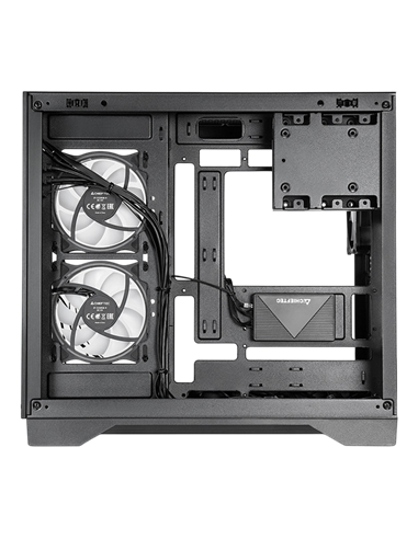 Carcasă PC Chieftec Visio, Midi-Tower, Fără PSU, Negru