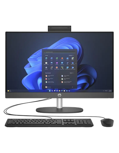 Computer All-in-One HP ProOne 240 G10, 23,8", Intel Core Ultra 5 125U, 8GB/512GB, Fără SO, Alb