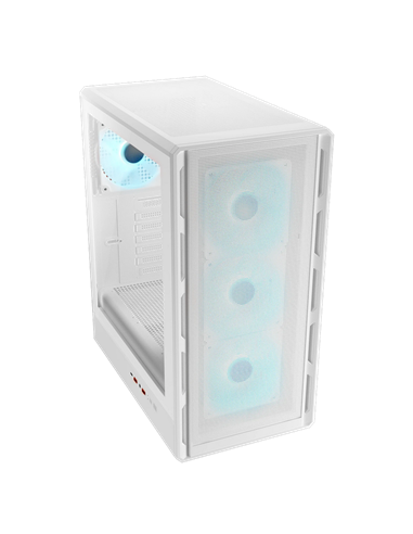 Carcasă PC Cougar Airface Pure PRO White, Midi-Tower, Fără PSU, Alb
