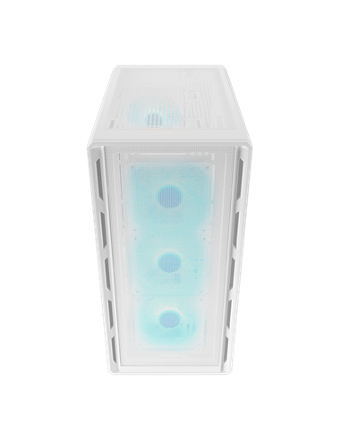 Carcasă PC Cougar Airface Pure PRO White, Midi-Tower, Fără PSU, Alb