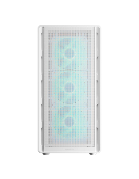 Компьютерный корпус Cougar Airface Pure PRO White, Midi-Tower, Без блока питания, Белый