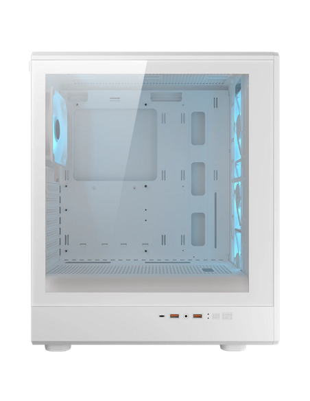 Carcasă PC Cougar Airface Pure PRO White, Midi-Tower, Fără PSU, Alb