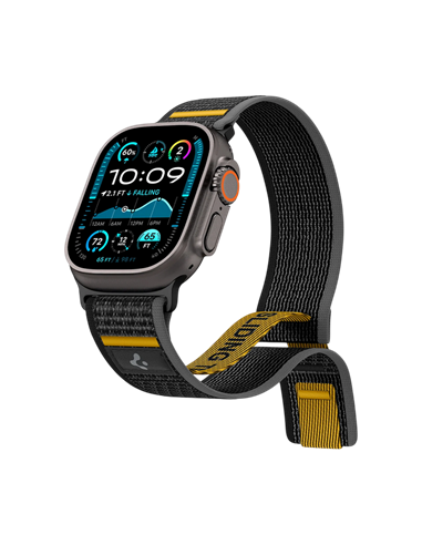 Curea pentru ceas Spigen Athlex Air, Nailon, Active Black