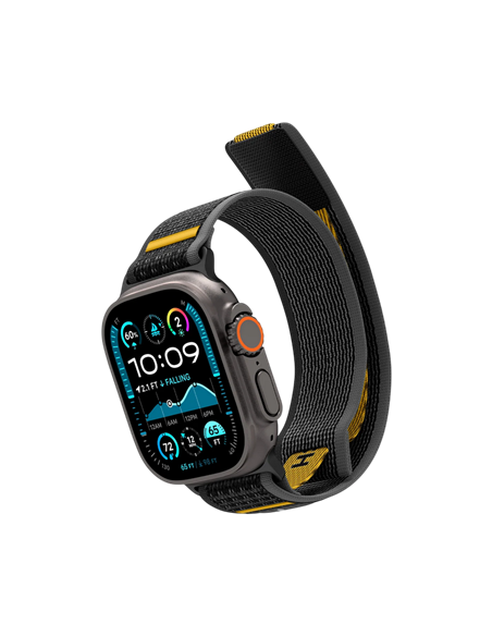 Curea pentru ceas Spigen Athlex Air, Nailon, Active Black