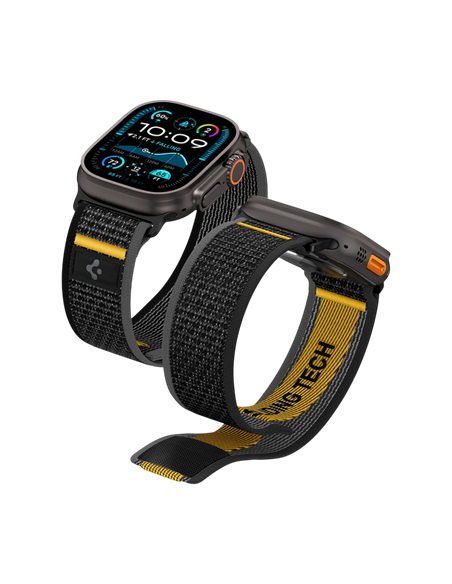 Curea pentru ceas Spigen Athlex Air, Nailon, Active Black