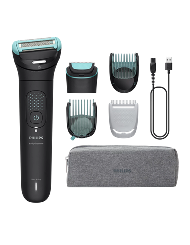 Trimmer pentru bărbați Philips BG7470/15, Negru
