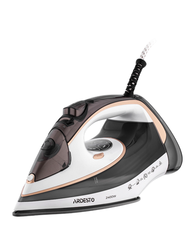 Утюг Ardesto IR-B2245-E, 2400Вт, Серый | Белый