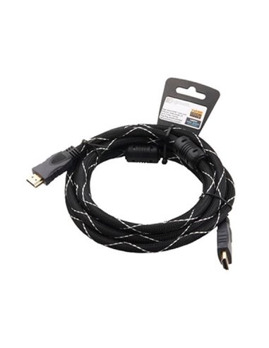Cable HDMI - 1.5m - Brackton "Professional" K-HDE-BKR-0150.BS, 1.5 m, High Speed HDMI® Cable with Ethernet, male-male, 4K 60p...