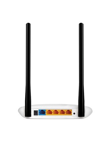 Wireless Router TP-LINK TL-WR841N / N300 / Wi-Fi4 / 1 WAN + 4 LAN / 2 fixed antennas