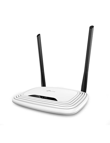 Wireless Router TP-LINK TL-WR841N / N300 / Wi-Fi4 / 1 WAN + 4 LAN / 2 fixed antennas