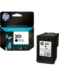 HP 301 (CH561EE) Black Ink Cartridge 190 pages for HP DESKJET 1000, 1050, 1050A, 2000, 2050, 2050A, 2054A, 3000, 3050, 3050A,... 2