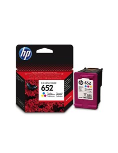 HP 652 (F6V24AE) Tri-color Original Ink Cartridge for HP DeskJet Ink Advantage 4675, 1115, 2135, 3635, 3835, 4535, 5075, 5275... 2