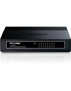 TP-LINK TL-SF1016D  16-port Desktop Switch, 16 10/100M RJ45 ports, Plastic case 2