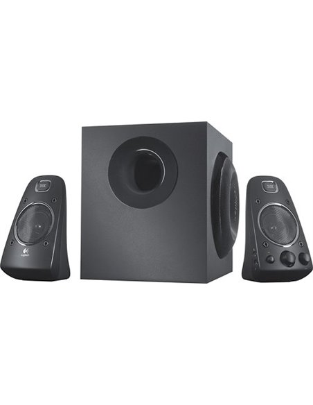 Logitech Z623 Speaker System 2.1 (RMS 200W, 130W subwoofer, 2x35W), THX Certified, Black