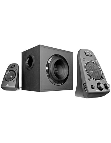 Logitech Z623 Speaker System 2.1 (RMS 200W, 130W subwoofer, 2x35W), THX Certified, Black