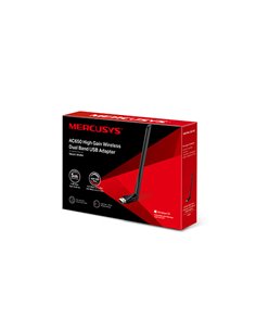 USB 2.0 / Wi-Fi 5 Adapter / MERCUSYS MU6H /  Dual Band AC650 2
