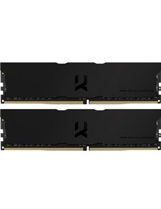 16GB (Kit of 2*8GB) DDR4-3600  GOODRAM  IRDM PRO DDR4 DEEP BLACK  (Dual Channel Kit), PC28800, CL18, Latency 18-22-22, 1.35V,...