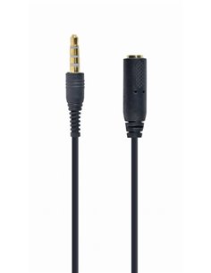 Audio cable CCA-419 Cablexpert 3.5 mm 4-pin audio cross-over adapter cable, black