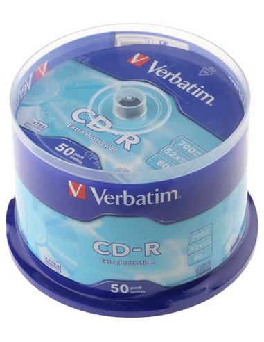 Verbatim DataLife CD-R 700MB 52X EXTRA PROTECTION SURFACE - Spindle 50pcs.