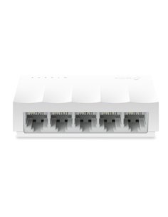 TP-LINK LS1005  5-port Desktop Switch, 5 10/100M RJ45 ports, Plastic case, LiteWave, Green Technology