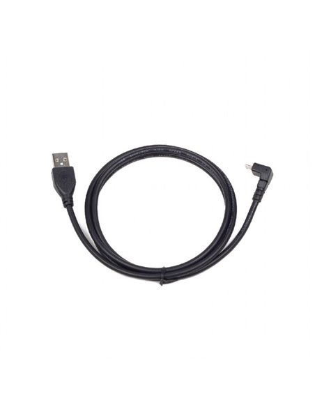 Cable Micro-USB, CCP-mUSB2-AMBM90-6, Angled Male A plug to male Micro-B plug USB 2.0 cable, 1.8 m