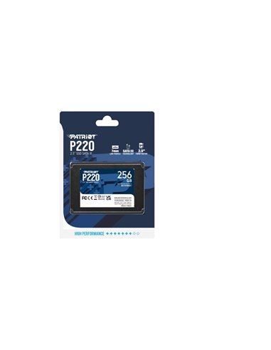 2,5” SSD Patriot P220 256GB