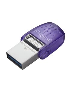 Флеш-накопитель USB-C/A Kingston DataTraveler microDuo 3C G3/ 64ГБ/ 200 MB/s 2