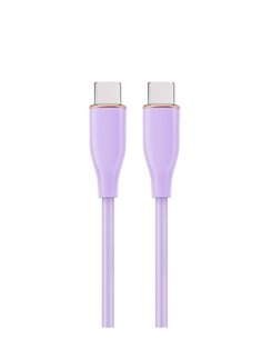 Cablu Type-C la Type-CCablexpert CC-USB2S-CMCM-1.5M-P / 1.5 m/  Violet