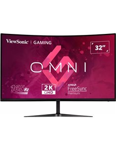 31.5” Игровой Монитор VIEWSONIC VX3218C-2K / 2K / Curved / 1ms / 165Hz / Black