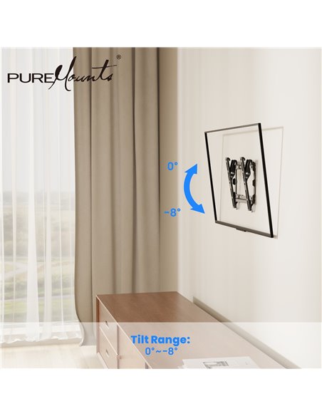 Настенное крепление для телевизора 23-43” PureMounts BT210