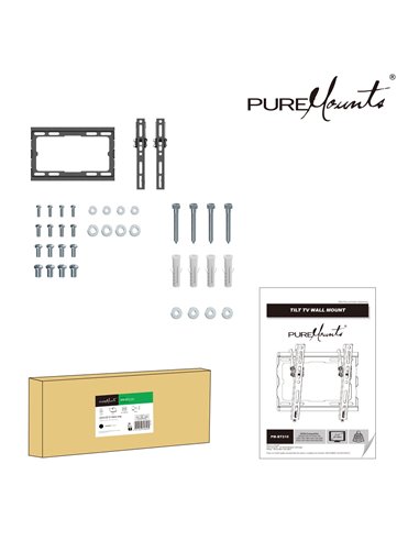 Suport TV de perete pentru 23-43” PureMounts BT210