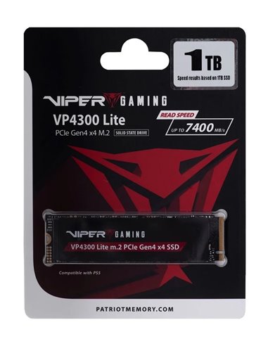 M.2 NVMe SSD VIPER (by Patriot) VP4300 LITE 1TB