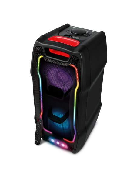 Boxa portabila SVEN PS-730 Black / 100W / Bluetooth / NFC / FM tuner / USB / microSD
