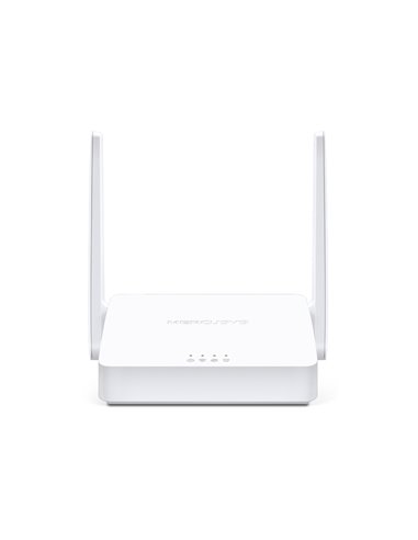 Wireless Router MERCUSYS MW301R / N300 / Wi-Fi4 / 1WAN+4LAN / 2 external antennas